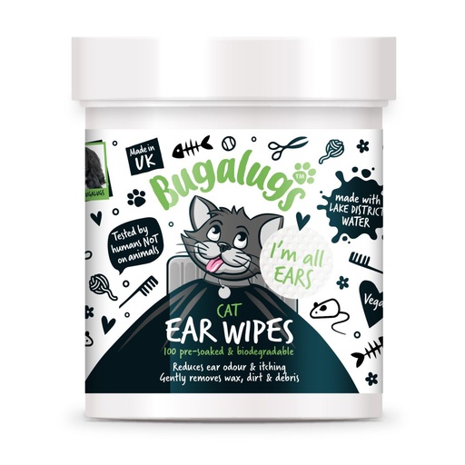 Bugalugs Cat Ear Wipes